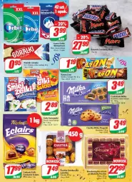Gazetka promocyjna Dino - Gazetka - Gazetka - ważna od 04.01 do 04.01.2022 - strona 3 - produkty: Ciastka, Cukier, Kosz, Snickers, Lion, Tonik, Czekolada, Mars, Orbit, Baton, Cukierki, Góralki, Milka