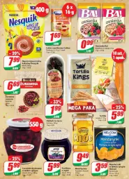 Gazetka promocyjna Dino - Gazetka - Gazetka - ważna od 04.01 do 04.01.2022 - strona 5 - produkty: Mandarynki, Ba!, HELCOM, Cukier, Nesquik, Tortilla, Daktyle, Konfitura, Owsianka, Miód, Syrop, Cukier wanilinowy, Kakao, Napój, Bakalland