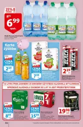 Gazetka promocyjna Auchan - Więcej za mniej Hipermarkety - Gazetka - ważna od 17.03 do 17.03.2021 - strona 14 - produkty: Piwa, Piwo, Sok, Mus, Gra, Napój energetyczny, Lack, Carlsberg, Tymbark, Szyna, Woda, Napój