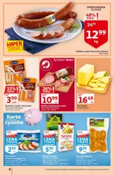 Gazetka promocyjna Auchan - Więcej za mniej Hipermarkety - Gazetka - ważna od 17.03 do 17.03.2021 - strona 8 - produkty: Kurczak, Ser, Kiełbasa krakowska, Parówki, Parówki z szynki, Kiełbasa z piersi kurczaka, Tarczyński, Morliny, Kiełbasa