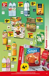 Gazetka promocyjna Topaz - Gazetka - Gazetka - ważna od 21.04 do 21.04.2021 - strona 15 - produkty: Tchibo, Sok pomarańczowy, Top, Sok, Gin, Truskawki, Saga, Chia, Kawa, Herbata czarna, Schweppes, Jacobs, Wosana, Woda, Herbata, Napój, Mięta, Herbapol, Fa