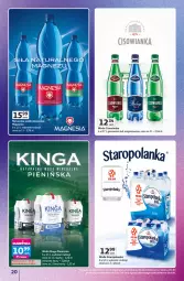 Gazetka promocyjna Auchan - Znane Marki Duży Wybór Hipermarket - Gazetka - ważna od 18.06 do 18.06.2025 - strona 20 - produkty: Woda mineralna, Staropolanka, Woda, Cisowianka, Fa