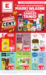 Gazetka promocyjna Kaufland - Katalog MARKI WŁASNE - Gazetka - ważna od 24.08 do 24.08.2022 - strona 1 - produkty: Ser, Ryż, Gra, Ogórki konserwowe, Jaja, Mąka, Chusteczki, Mąka pszenna, Napój
