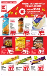 Gazetka promocyjna Kaufland - Katalog MARKI WŁASNE - Gazetka - ważna od 24.08 do 24.08.2022 - strona 4 - produkty: Ciasto francuskie, Warzywa, Hamburger, Spód do pizzy, Tortilla, Bagietka, Pizza, Burger, Chleb tostowy, Bagietka czosnkowa, Chleb, Frytki
