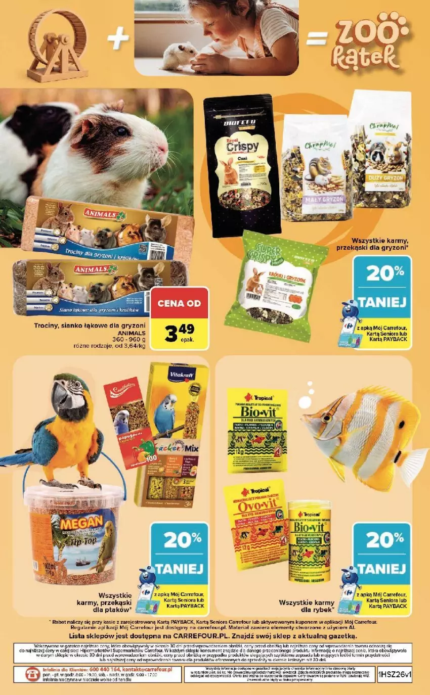 Gazetka promocyjna Carrefour - Gazetka ZOOkątek w SUMIE sama miłość - ważna 22.06 do 04.07.2026 - strona 16 - produkty: Dada, Fa, Gry, Kret, Tropical