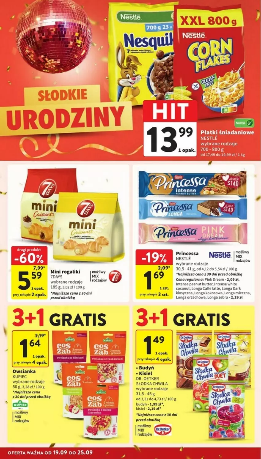 Gazetka promocyjna Intermarche - ważna 19.09 do 25.09.2024 - strona 19 - produkty: Budyń, Dr. Oetker, Kisiel, Kokos, Kupiec, Piec, Słodka Chwila