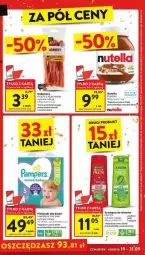 Gazetka promocyjna Intermarche - Gazetka - ważna od 25.09 do 25.09.2024 - strona 23 - produkty: Pampers, Tran, Szampon, Dzieci, Kabanos