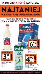 Gazetka promocyjna Intermarche - Gazetka - ważna od 25.09 do 25.09.2024 - strona 39 - produkty: Sól, Napój roślinny, POLMLEK, Zmywarki, Napój, Mleko