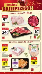 Gazetka promocyjna Intermarche - Gazetka - ważna od 25.09 do 25.09.2024 - strona 4 - produkty: Kurczak, Szponder wołowy, Kotlet