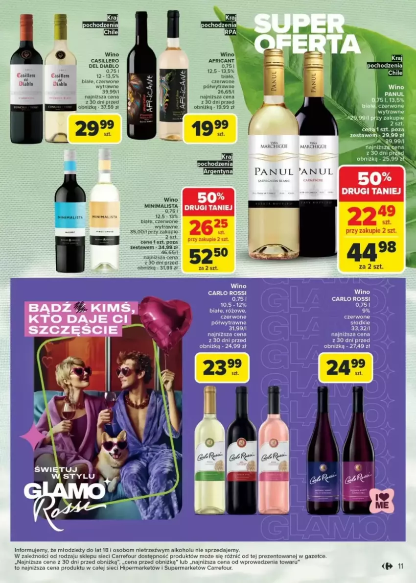 Gazetka promocyjna Carrefour - ważna 17.03 do 05.04.2025 - strona 3 - produkty: Fa, Wino