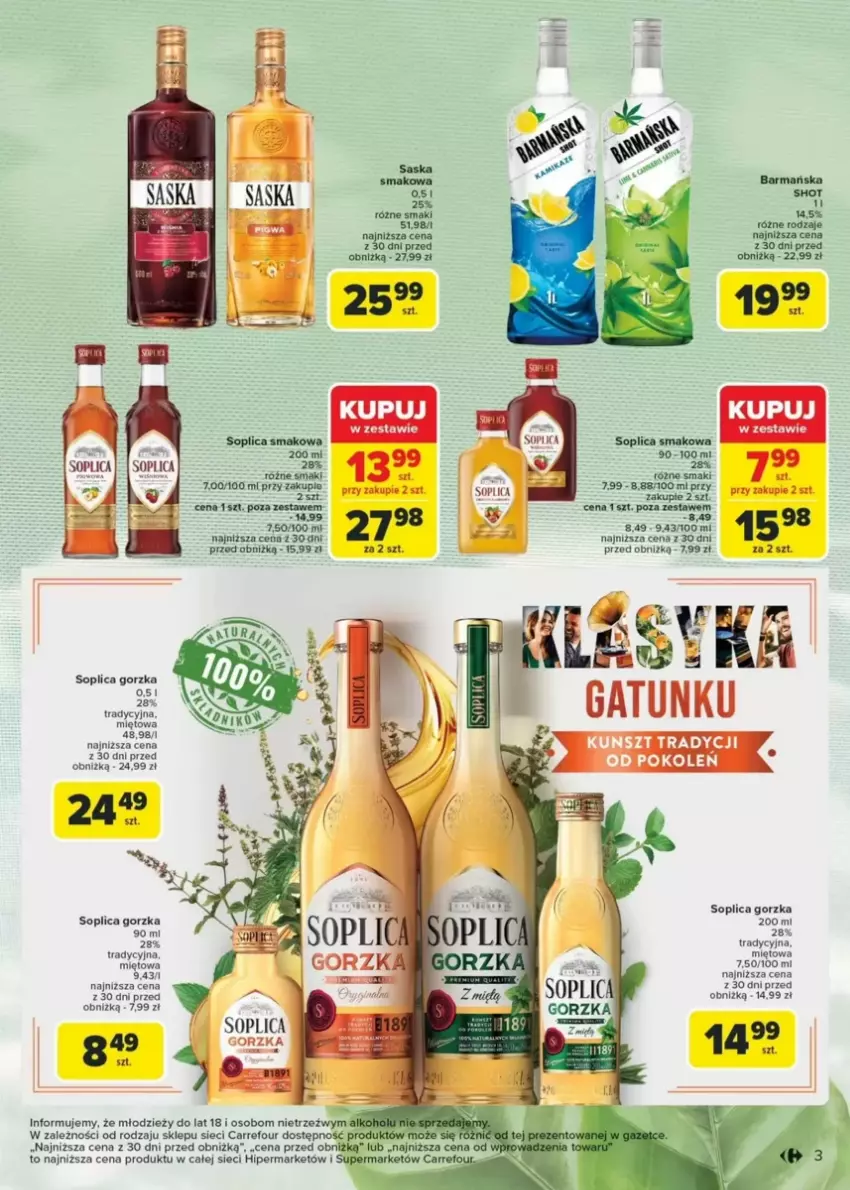 Gazetka promocyjna Carrefour - ważna 17.03 do 05.04.2025 - strona 6 - produkty: Mars, Por, Soplica