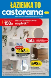 Gazetka promocyjna Castorama - Gazetka - ważna od 16.07 do 16.07.2024 - strona 1 - produkty: Rama, Zestaw podtynkowy WC, Szafka pod umywalkę, Deska wolnoopadająca, Szafka, Umywalka, Astor, Olej, Meble, Miska, Fa