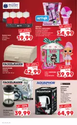 Gazetka promocyjna Kaufland - 20 lat Kauflandu - Gazetka - ważna od 20.10 do 20.10.2021 - strona 6 - produkty: Dzbanek filtrujący, Por, Gry, Dzbanek, Przewód, Chlebak, Mikrofon, L.O.L., Aquaphor, Smycz, Chleb, Lalka, Podkład, Fa