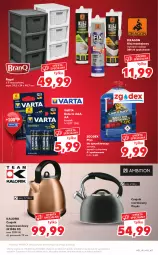 Gazetka promocyjna Kaufland - 20 lat Kauflandu - Gazetka - ważna od 20.10 do 20.10.2021 - strona 7 - produkty: Czajnik, Kosz, Klej, Varta, Regał, Płyn do spryskiwaczy