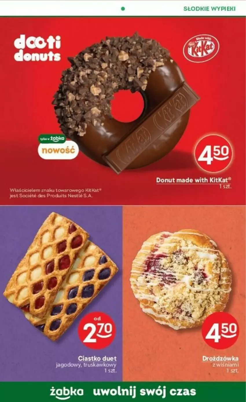 Gazetka promocyjna Żabka - ważna 24.01 do 30.01.2024 - strona 27 - produkty: Donut