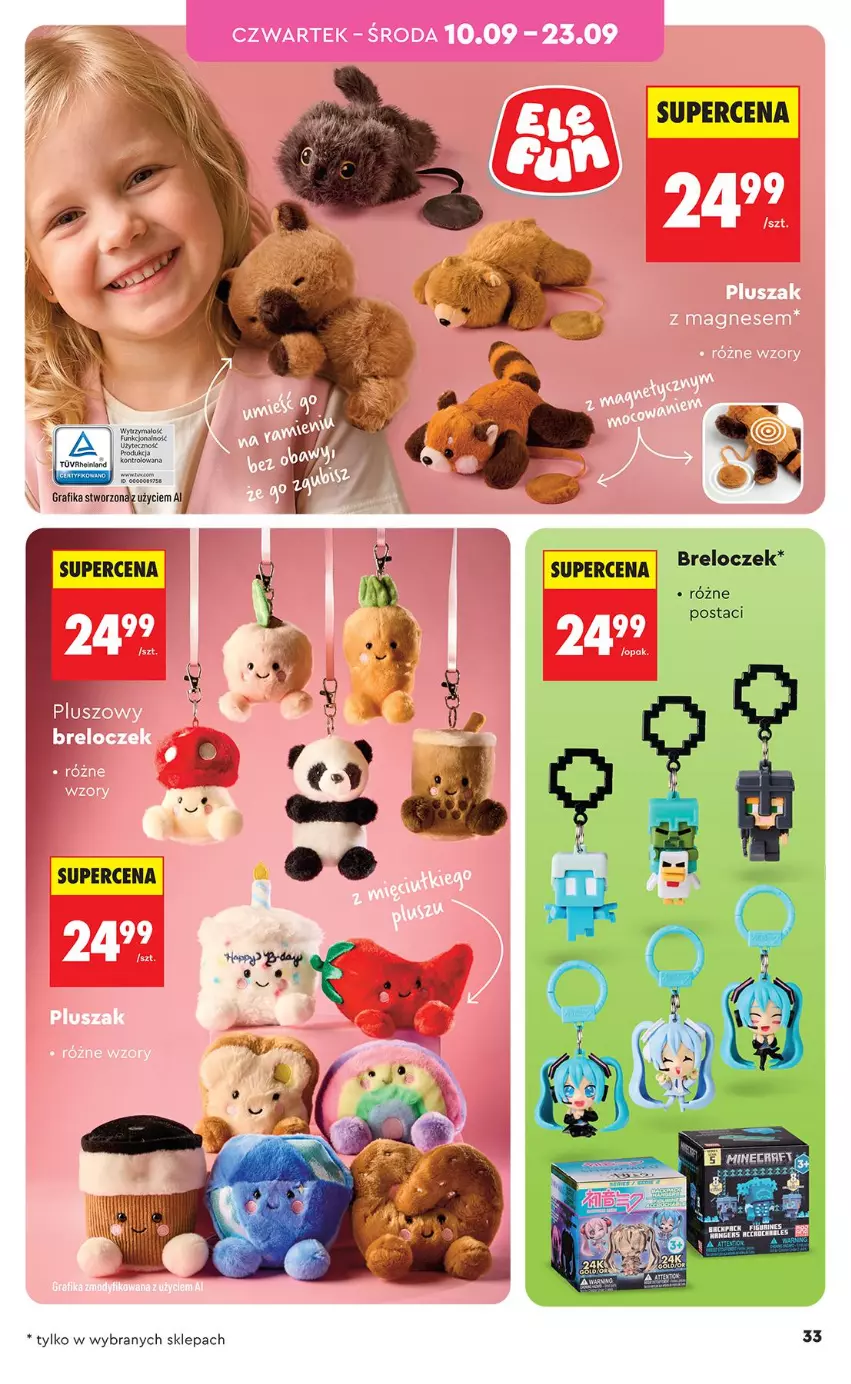 Gazetka promocyjna Biedronka - Okazje Tygodnia - ważna 05.09 do 19.09.2026 - strona 33 - produkty: Breloczek, Gra