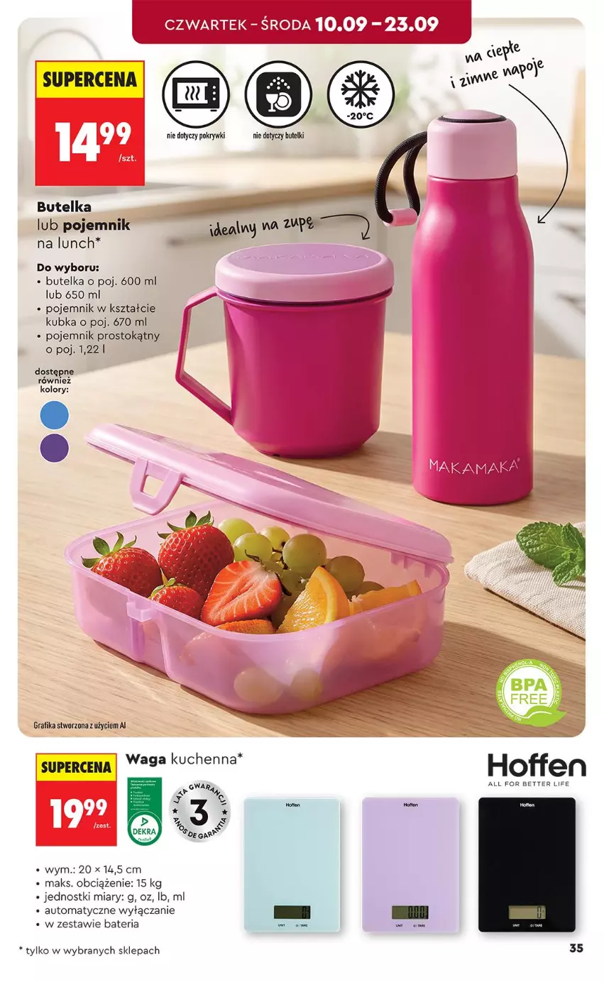 Gazetka promocyjna Biedronka - Okazje Tygodnia - ważna 05.09 do 19.09.2026 - strona 35 - produkty: Bateria, Gra, Grafika, Pojemnik