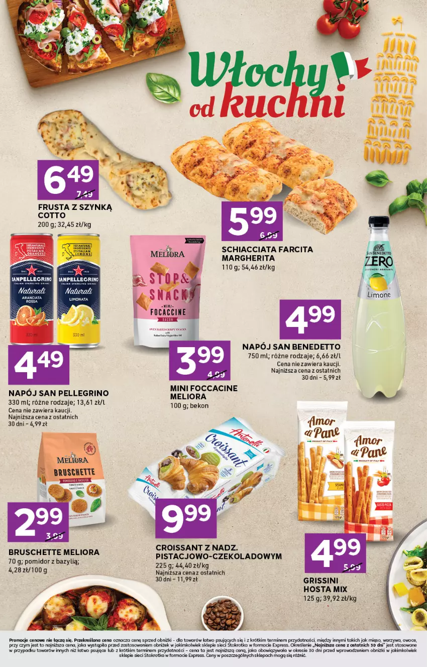 Gazetka promocyjna Stokrotka - Stokrotka Express - ważna 16.04 do 22.04.2026 - strona 5 - produkty: Bazyl, Beko, Chia, Croissant, Fa, Gra, Grissini, Mięso, Napój, Owoce, Rust