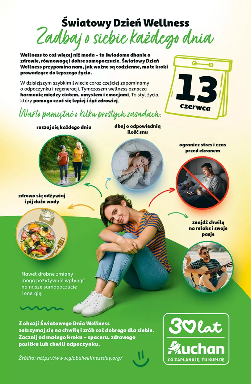 Gazetka promocyjna Auchan - 30 Lat Hipermarket - ważna 11.06 do 17.06.2026 - strona 44 - produkty: Gra, Moda, Mop, Zdrowie