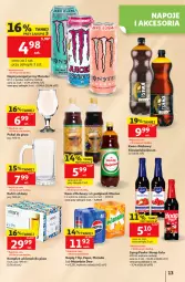 Gazetka promocyjna Auchan - 30 Lat Hipermarket - Gazetka - ważna od 17.06 do 17.06.2026 - strona 13 - produkty: Piwa, Hoop, Por, Napój energetyczny, Mirinda, Napoje, Paola, Pepsi, Syrop, Chleb, Napój, Fa