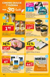 Gazetka promocyjna Auchan - 30 Lat Hipermarket - Gazetka - ważna od 17.06 do 17.06.2026 - strona 22 - produkty: Porzeczki czarne, Por, Gry, Jeżyny, Lody, Tilapia, Krewetki, Owoce, Mintaj, Frytki, Lazur