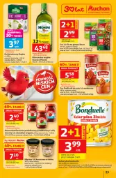 Gazetka promocyjna Auchan - 30 Lat Hipermarket - Gazetka - ważna od 17.06 do 17.06.2026 - strona 23 - produkty: Piec, Makaron, Dawtona, Sos, Ser, Ryż, Gin, Kupiec, Bonduelle, Bazyl, Monini, Pudliszki, Kukurydza, Knorr, Oliwa
