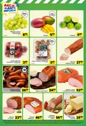 Gazetka promocyjna Carrefour - Gazetka Express - Gazetka - ważna od 13.03 do 13.03.2023 - strona 5 - produkty: Piec, Ser, Szynka, Winogrona, Edam, Limonka, Boczek, Wino, Mango, Kiełbasa, Jabłka, Kiełbasa śląska