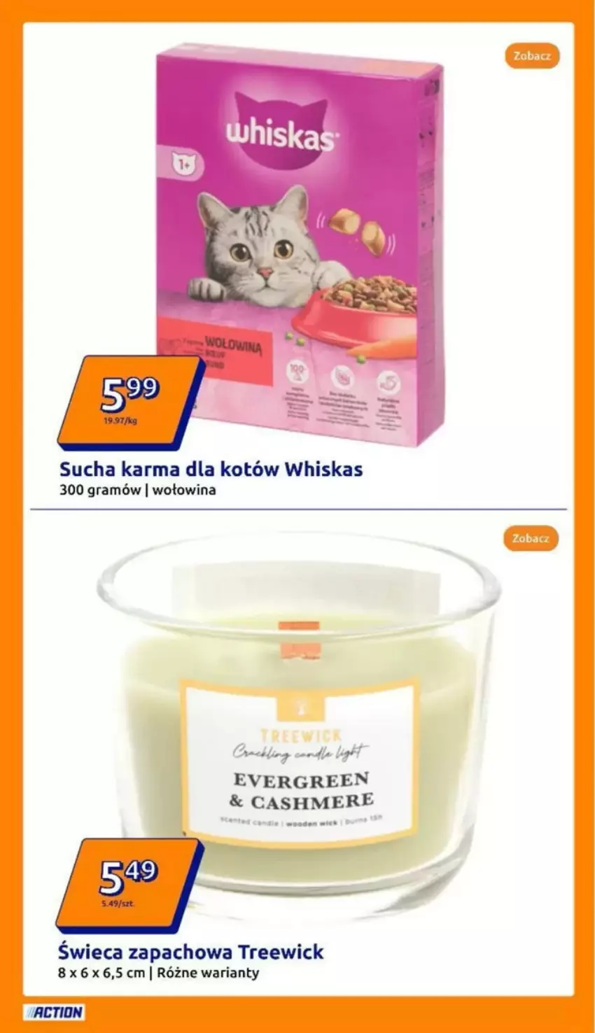 Gazetka promocyjna Action - ważna 26.02 do 04.03.2025 - strona 12 - produkty: Gra, Sucha karma, Whiskas, Wołowina