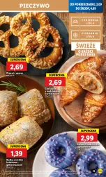 Gazetka promocyjna Lidl - GAZETKA - Gazetka - ważna od 04.09 do 04.09.2024 - strona 25 - produkty: Piec, Ser, Por, Croissant, Pieczywo, Donut, Bułka