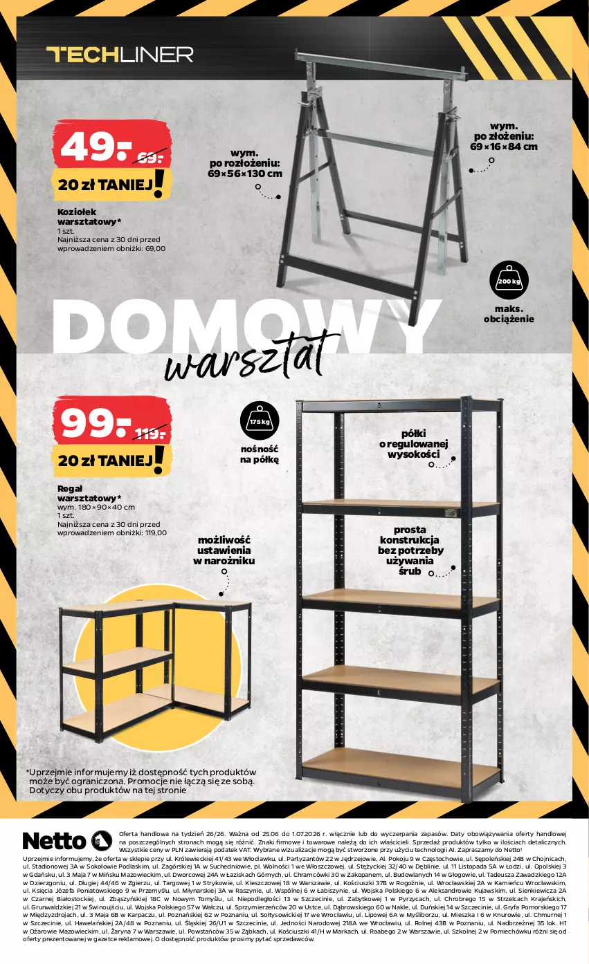 Gazetka promocyjna Netto - Od Czwartku - ważna 25.06 do 01.07.2026 - strona 8 - produkty: Fa, Gra, Gry, Karp, Kujawski, Narożnik, Podlaski, Regał, Sok, Stock, Top, Wino