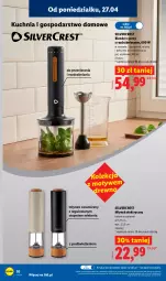 Gazetka promocyjna Lidl - Katalog ważny od 27.04 - Gazetka - ważna od 02.05 do 02.05.2026 - strona 10 - produkty: Silvercrest, Top, Miarka, Blender ręczny, Blender, Rozdrabniacz, Kuchnia, Młynek