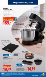 Gazetka promocyjna Lidl - Katalog ważny od 27.04 - Gazetka - ważna od 02.05 do 02.05.2026 - strona 13 - produkty: Piec, Silvercrest, Tortownica, Forma do pieczenia, Mieszadło, Keksówka, Robot, Bateria, Waga