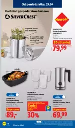 Gazetka promocyjna Lidl - Katalog ważny od 27.04 - Gazetka - ważna od 02.05 do 02.05.2026 - strona 16 - produkty: Silvercrest, Sok, Gra, Garnek, Kuchnia, Fa