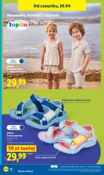Gazetka promocyjna Lidl - Katalog ważny od 27.04 - Gazetka - ważna od 02.05 do 02.05.2026 - strona 36 - produkty: Gra, Sandał, Dzieci, Grafika
