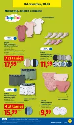 Gazetka promocyjna Lidl - Katalog ważny od 27.04 - Gazetka - ważna od 02.05 do 02.05.2026 - strona 38 - produkty: Sok, Ser, Body, Majtki, Karp, Skarpetki, Dzieci, Bokserki