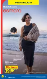 Gazetka promocyjna Lidl - Katalog ważny od 27.04 - Gazetka - ważna od 02.05 do 02.05.2026 - strona 39 - produkty: Sok, Gra, Biustonosz, Moda, Sukienka, Grafika