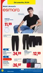 Gazetka promocyjna Lidl - Katalog ważny od 27.04 - Gazetka - ważna od 02.05 do 02.05.2026 - strona 44 - produkty: Sok, Ser, Gin, T-shirt, Moda, Legginsy, Spodnie, Bokserki