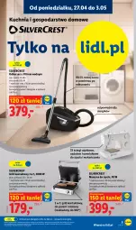 Gazetka promocyjna Lidl - Katalog ważny od 27.04 - Gazetka - ważna od 02.05 do 02.05.2026 - strona 5 - produkty: Silvercrest, Odkurzacz, Grill kontaktowy, Kuchnia, Szyna, Grill