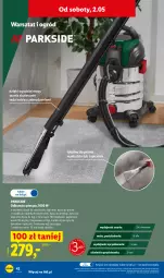 Gazetka promocyjna Lidl - Katalog ważny od 27.04 - Gazetka - ważna od 02.05 do 02.05.2026 - strona 50 - produkty: Parkside, Odkurzacz, Sok, Papier, Ogród, Metro, Dywan