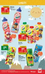 Gazetka promocyjna PoloMarket - Gazetka pomocyjna - Gazetka - ważna od 17.10 do 17.10.2023 - strona 45 - produkty: Sok, Mus, Leon, Oranżada, Kubuś, Napój, Psi Patrol, Hortex