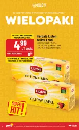 Gazetka promocyjna PoloMarket - Gazetka pomocyjna - Gazetka - ważna od 17.10 do 17.10.2023 - strona 6 - produkty: Lipton, Herbata