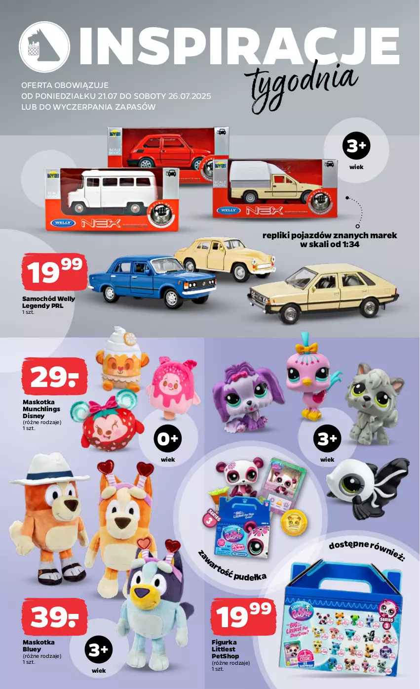 Gazetka promocyjna Netto - Od Poniedziałku Przemysłowa - ważna 21.07 do 26.07.2025 - strona 2 - produkty: Disney, Pojazd, Samochód