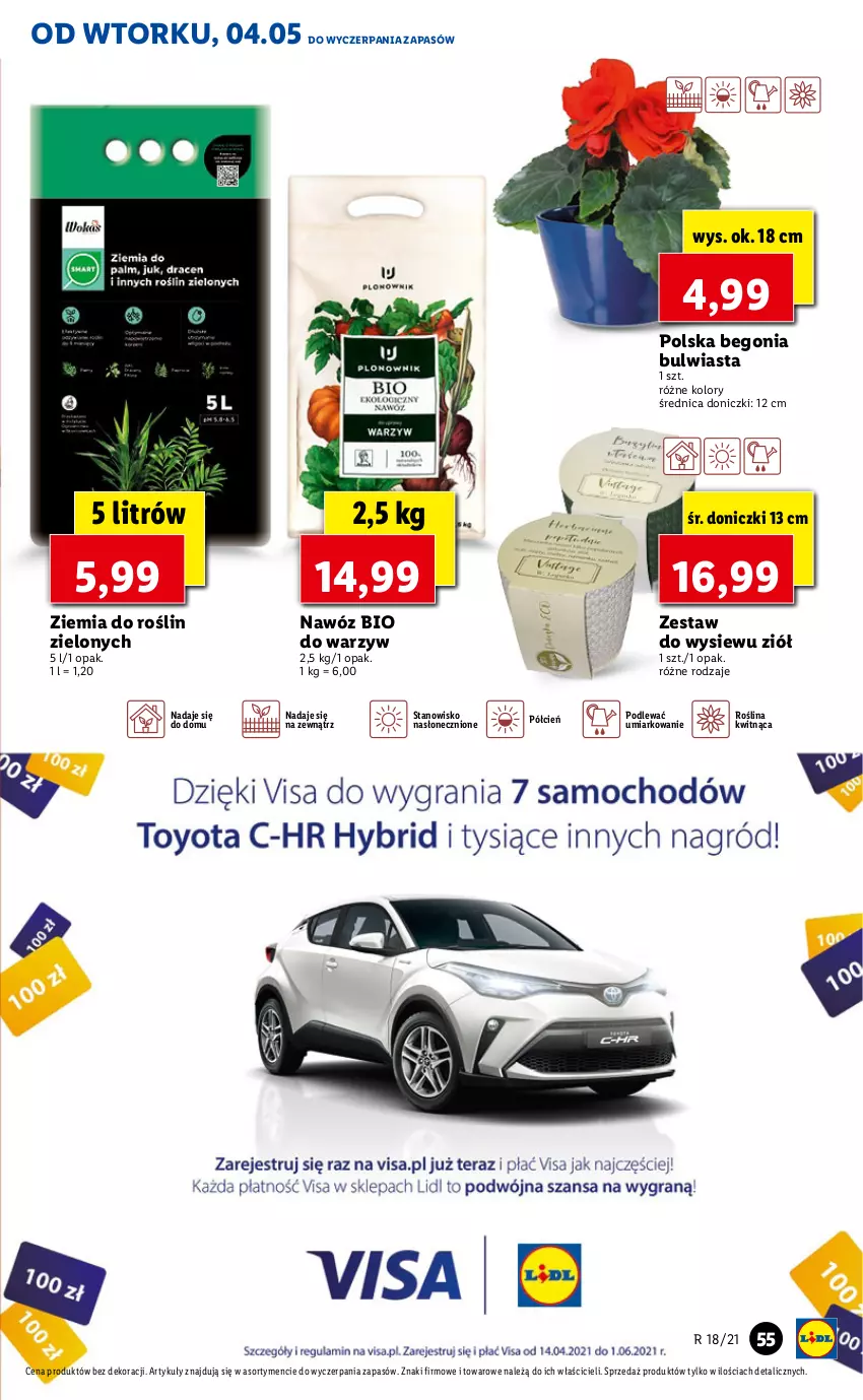 Gazetka promocyjna Lidl - GAZETKA - ważna 04.05 do 05.05.2021 - strona 55 - produkty: Cień, Nawóz, O nas