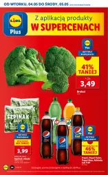 Gazetka promocyjna Lidl - GAZETKA - Gazetka - ważna od 05.05 do 05.05.2021 - strona 24 - produkty: 7up, Pepsi max, Mirinda, Pepsi, Szpinak