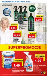 Gazetka promocyjna Lidl - GAZETKA - Gazetka - ważna od 05.05 do 05.05.2021 - strona 53 - produkty: Papier, Clin, Ręcznik, Odświeżacz powietrza, Płyn do mycia, Flora