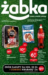 Gazetka promocyjna Żabka - Gazetka - ważna od 03.05 do 03.05.2022 - strona 1 - produkty: Coca-Cola, Morliny, Fanta, Grill, Sprite, Napój, Kiełbasa, Kiełbasa śląska, Fa