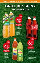 Gazetka promocyjna Żabka - Gazetka - ważna od 03.05 do 03.05.2022 - strona 10 - produkty: Ice tea, Coca-Cola, Lipton, Tymbark, Fanta, Grill, Sprite, Napój, Fa