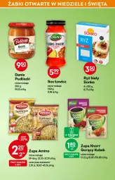 Gazetka promocyjna Żabka - Gazetka - ważna od 03.05 do 03.05.2022 - strona 43 - produkty: Sos, Ryż, Zupa, Sonko, Kubek, Pudliszki, Ryż biały, Knorr