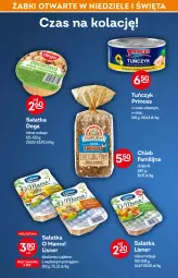 Gazetka promocyjna Żabka - Gazetka - ważna od 03.05 do 03.05.2022 - strona 51 - produkty: Sałatka, Sos, Dega, Sałat, Pstrąg, Tuńczyk, Chleb, Olej, Lisner, Fa