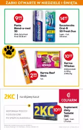 Gazetka promocyjna Żabka - Gazetka - ważna od 03.05 do 03.05.2022 - strona 55 - produkty: Tablet, Whiskas, Suplement diety, Blend-a-Med, Szczoteczka